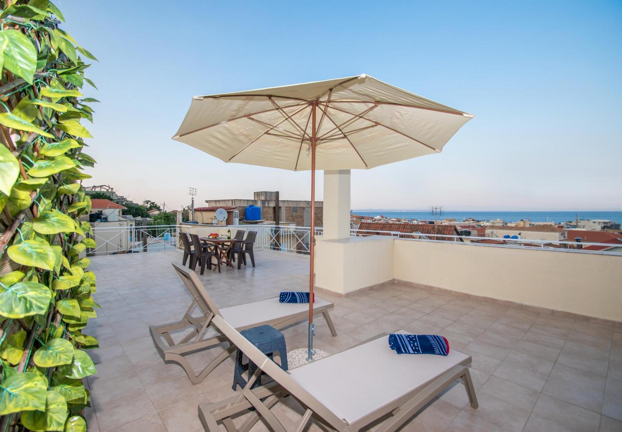 Apartamento Coconut Tree House With Port View Zakynthos Exterior foto